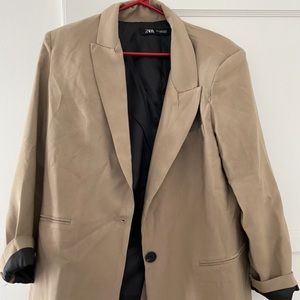 Brand new Zara cotton jacket beige (size M)